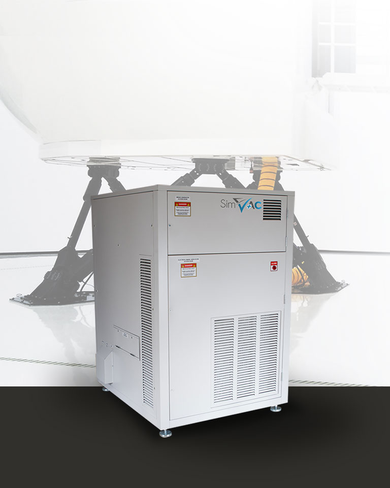 Flight simulator Ventilation and air conditioning system